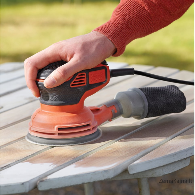 Ekscentrinis šlifuoklis BLACK+DECKER KA199 240 W 125 MM 2