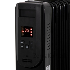 Elektrinis alyvos šildytuvas su nuotolinio valdymo pultu CAMRY CR 7814 13 pelekų, 2500 W juodos spalvos