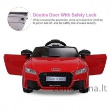 Elektromobilis vaikams AUDI TT RS 12V Raudonas