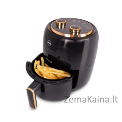 ELDOM FRITTO neriebi gruzdintuvė, talpa 3,5 l, reguliuojama temp., laikrodis, 1300 W