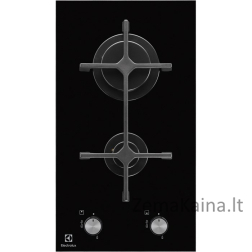 Electrolux EGC3322NVK Juoda Įmontuoti Dujinė 2 zone(s)