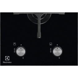Electrolux EGC3322NVK Juoda Įmontuoti Dujinė 2 zone(s)