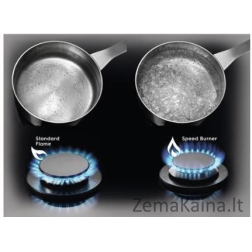 Electrolux EGS6436WW viryklė Balta Įmontuoti Dujinė 4 zone(s)