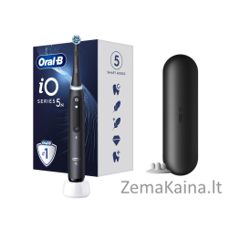 Elektrinis dantų šepetėlis Braun Oral-B iO 5, Juodas