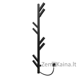 Elektrinis rankšluosčių džiovintuvas Kosser Madera 1200x255 ERL, su laikmačiu, juodas
