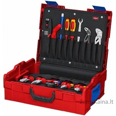 Elektriko įrankių komplektas  L-BOXX 65 vnt., Knipex