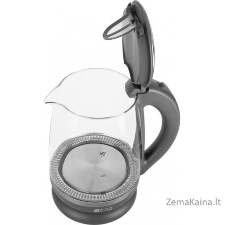 Elektrinis virdulys ECG RK 2020 Grey Glass 7