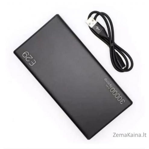 Eloop E29 Mobile Power Bank 30000mAh black 1