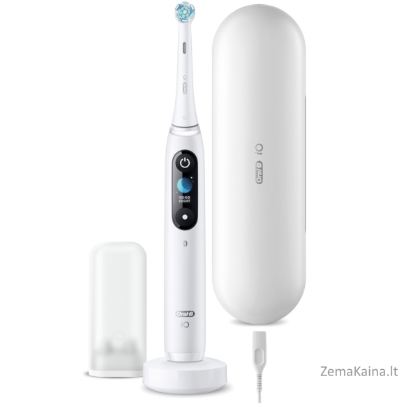 Elektrinis dantų šepetėlis Oral-B iO9 iOM9.1A1.1AD, baltas 6