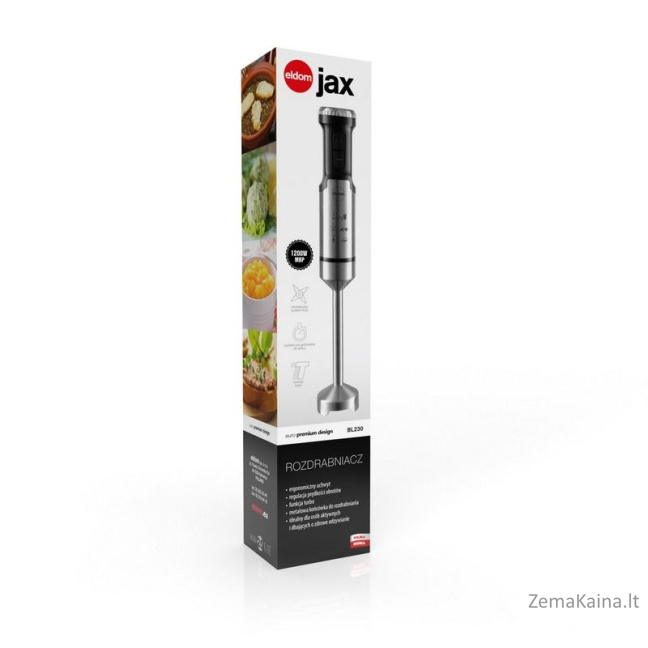 ELDOM Blender JAX, 1000 W, metalinis antgalis, greičio reguliatorius, turbo