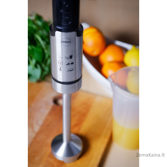 ELDOM Blender JAX, 1000 W, metalinis antgalis, greičio reguliatorius, turbo 2