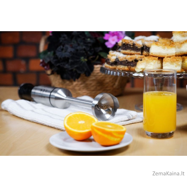 ELDOM Blender JAX, 1000 W, metalinis antgalis, greičio reguliatorius, turbo 4