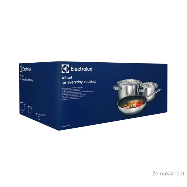 Electrolux E3SS keptuvių ir puodų rinkinys 3 vnt. 2