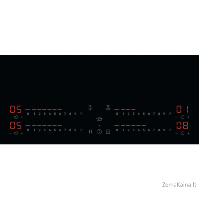 Electrolux Serie 700 EIS62453IZ Juoda Įmontuoti 60 cm Indukcinė viryklė, padalyta į sritis 4 zone(s) 10