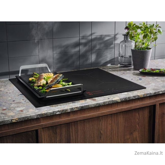 Electrolux Serie 700 EIS62453IZ Juoda Įmontuoti 60 cm Indukcinė viryklė, padalyta į sritis 4 zone(s) 7