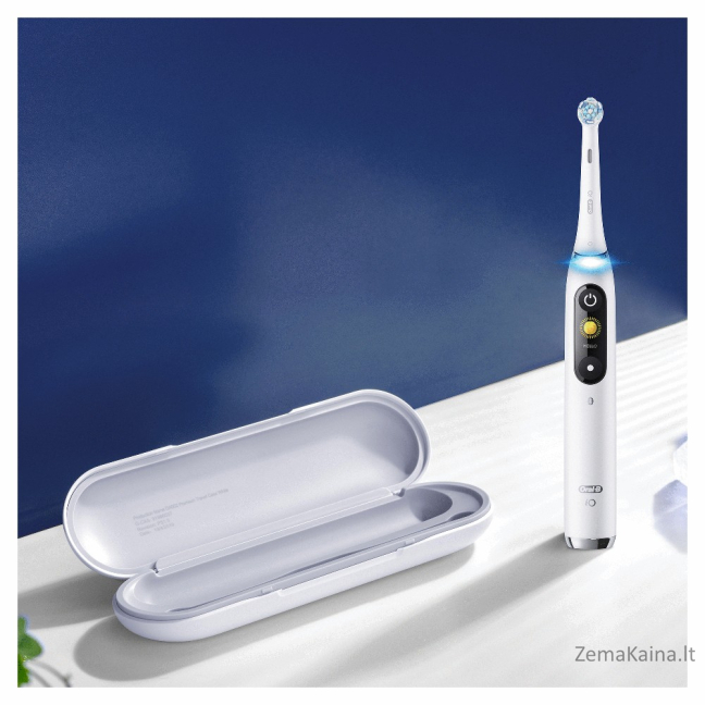 Elektrinis dantų šepetėlis Oral-B iO9 iOM9.1A1.1AD, baltas 4