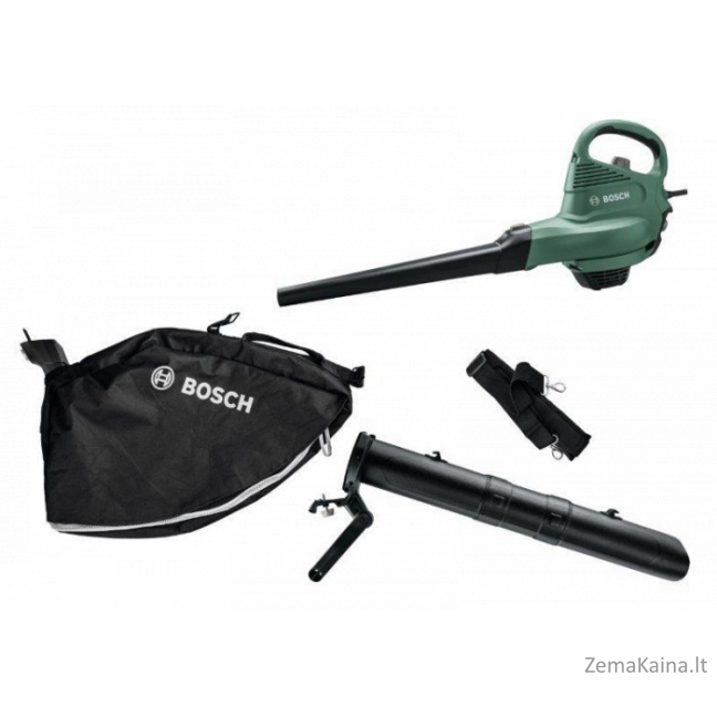 Elektrinis lapų pūstuvas-siurblys BOSCH UniversalGardenTidy, 1800 W, 285 km/h, 160 m³/h, 45 l, 4,7kg