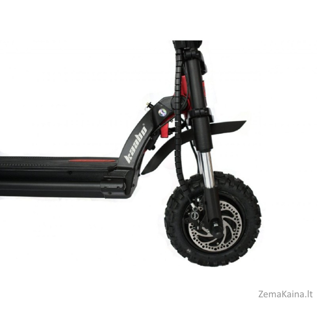 Elektrinis paspirtukas Kaabo Wolf Warrior 11 PLUS, 60 V, 26 Ah, 1200 W x 2, bekelės padangos 4