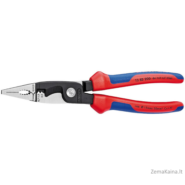 Elektros instaliacijos replės 200mm, Knipex
