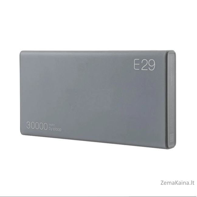 Eloop E29 Mobile Power Bank 30000mAh black 3