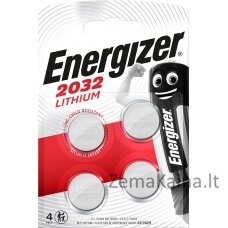 Energizer CR2032 vienkartinė ličio baterija 4 vnt.