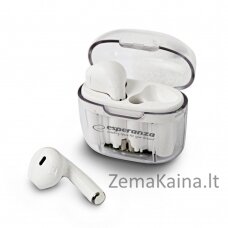 Esperanza EH237W Bluetooth ausinės į ausis TWS Black