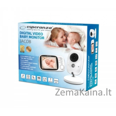 Esperanza EHM002 LCD kūdikių monitorius 3,2" Baltas