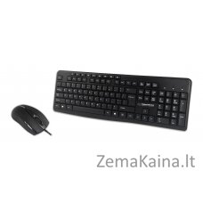 Esperanza EK137 rinkinys - USB klaviatūra + pelė juoda