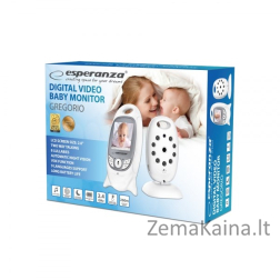 Esperanza EHM001 LCD kūdikių monitorius 2,0" Baltas