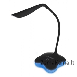 Esperanza ELD105K juoda LED stalinė lempa