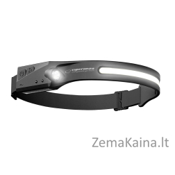 Esperanza EOT067 žibintuvėlis Juoda, Ant galvos tvirtinamas žibintuvėlis LED