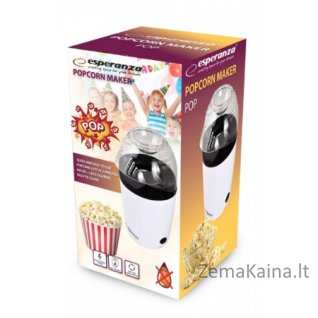Esperanza EKP006 spragėsių gaminimo aparatas 0,27 L Juoda, Balta 1200 W