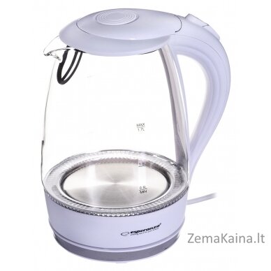 Esperanza EKK011W Electric kettle 1.7 L White, Multicolor 2200 W 4
