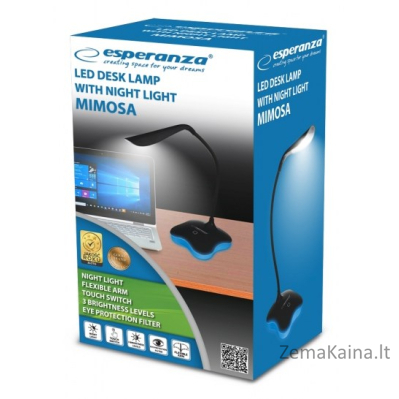 Esperanza ELD105K juoda LED stalinė lempa 3