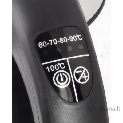 Esperanza EKK026 elektrinis virdulys 1,7 L Juoda, Permatomas 2200 W 13