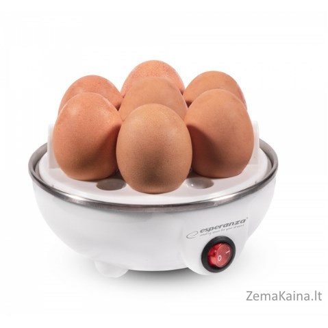 Esperanza EKE001 kiaušinių viryklė 7 kiaušiniai(ių) 350 W Balta 1