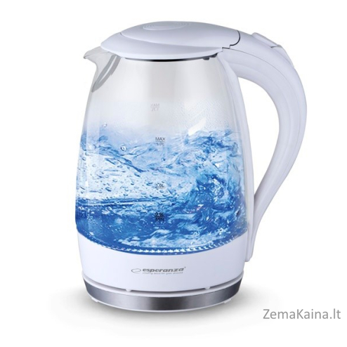 Esperanza EKK011W Electric kettle 1.7 L White, Multicolor 2200 W 1