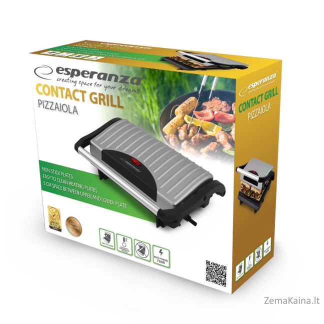 Esperanza EKG005 kontaktinis grilis 3