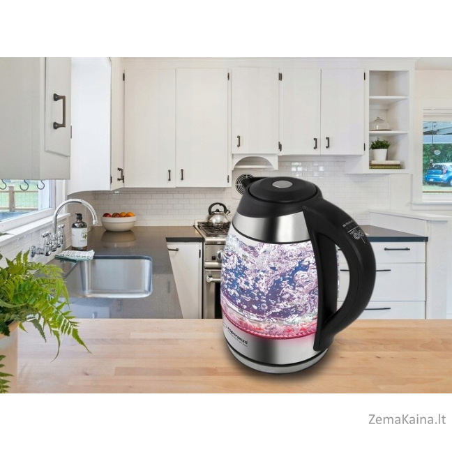 Esperanza EKK026 elektrinis virdulys 1,7 L Juoda, Permatomas 2200 W 17