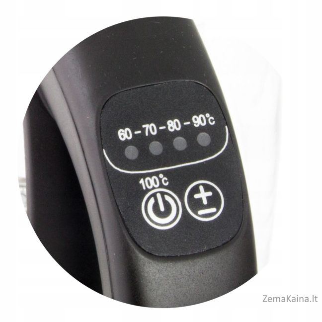 Esperanza EKK026 elektrinis virdulys 1,7 L Juoda, Permatomas 2200 W 9