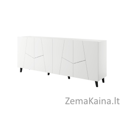 ETNA komoda 200x42x82 balta matinė