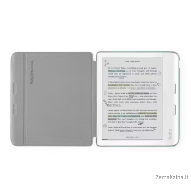 Etui Kobo Libra Colour Basic SleepCover Case Garden Green 2