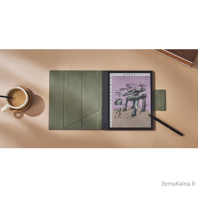 Etui magnetyczne Onyx Boox Note Air 4 C Ciemno-szare 8