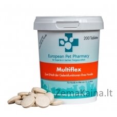 EUROPEAN PET PHARMACY Multiflex - papildas jūsų šuniui - 200 tablečių
