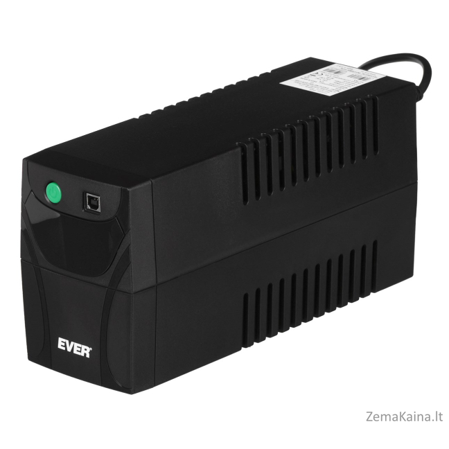 Ever EASYLINE 850 AVR USB „Line-Interactive“ 0,85 kVA 480 W 2 AC išvestis(ys / čių) 1