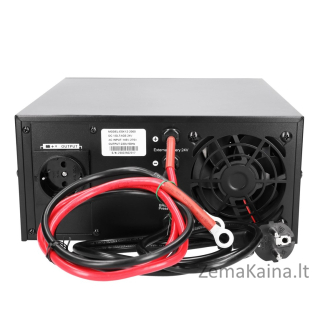 Extralink EX.31131 maitinimo adapteris / inverteris Automatinis 1200 W Juoda