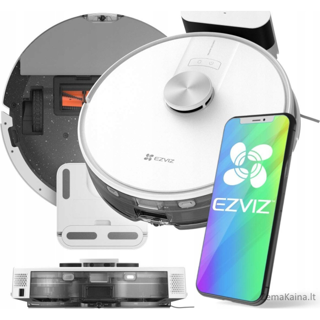 Ezviz Robotas valymo robotas dulkių siurblys EZVIZ CS-RE4-PWT2