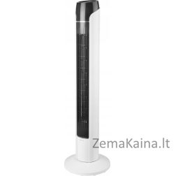 Fan Nordic Home Culture Šiaurės šalių namų kultūra "Nordic Home Tower" ventiliatorius, turintis žemą triukšmo lygį, svyruojantis, laikmačio funciją
