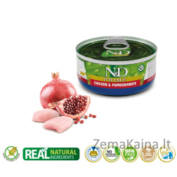 FARMINA N&D CAT PRIME CHICKEN&POMEGRANATE ADULT 70g