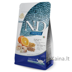 Farmina N&D Ocean sausas kačių maistas 1,5 kg Suaugusių Menkė